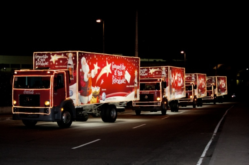 Itajaí recebe a tradicional caravana de natal da coca-cola na sexta-feira (19)