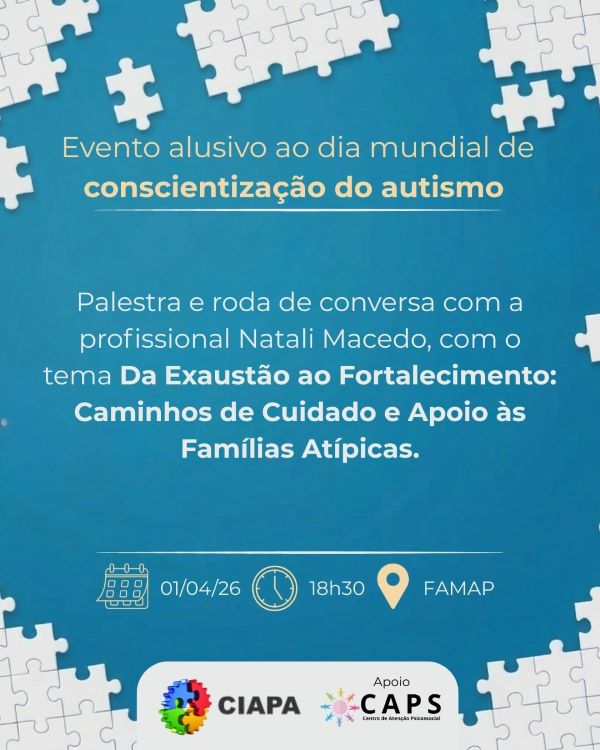 Porto Belo promove evento sobre autismo com foco no acolhimento de famílias atípicas