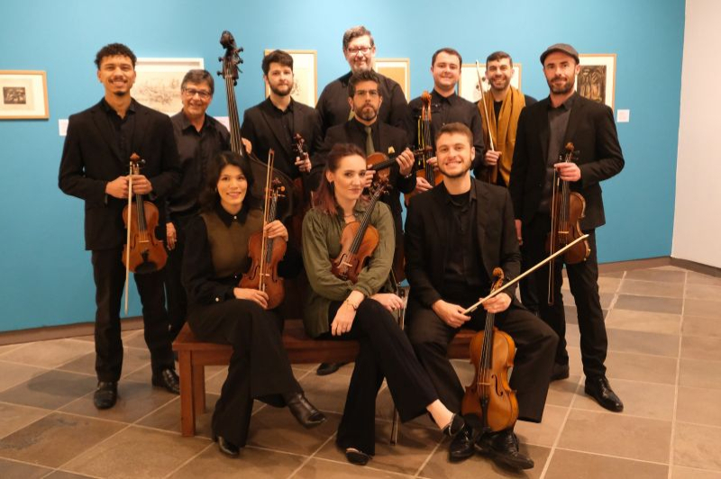 Conservatório de Itajaí recebe quintetos de cordas da ilha