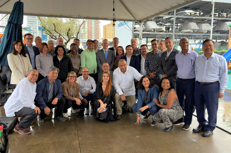 Visita histórica de embaixadores posiciona Itajaí no catálago internacional da indústria de defesa