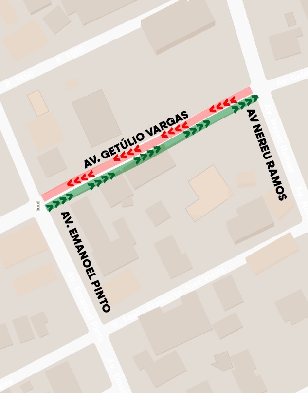 UTILIDADE PÚBLICA: Trecho da Avenida Getúlio Vargas ficará em meia pista nesta quinta-feira (02/04)