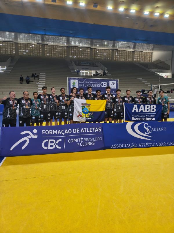Itapema conquista 3º lugar no Brasileiro Sub-19 de voleibol