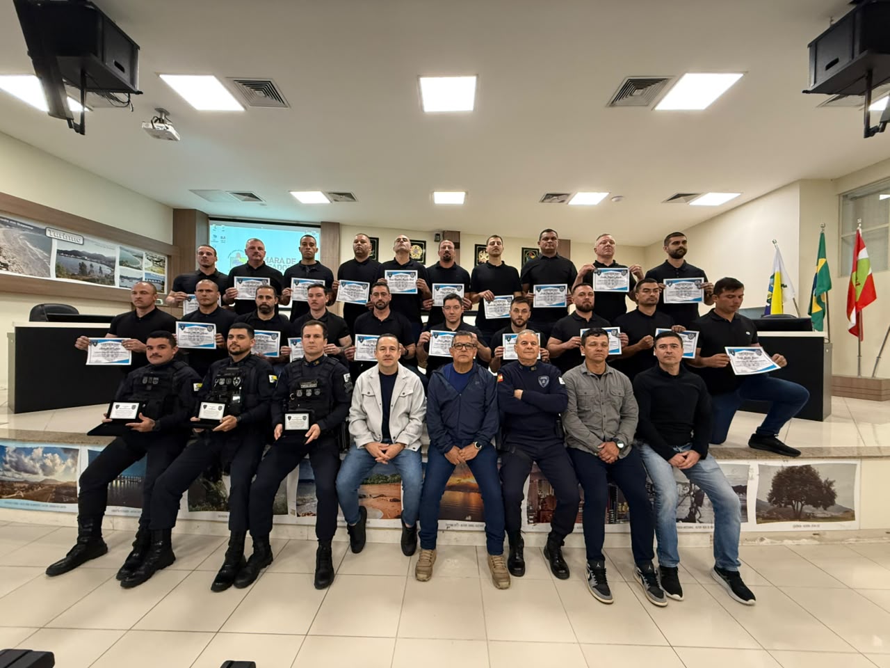 Guarda Municipal de Itapema Forma Primeira Turma em Curso de Segurança de Autoridades